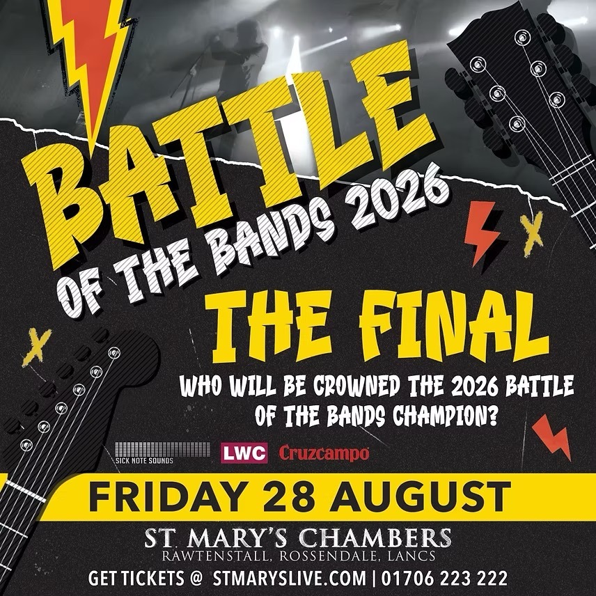 Battle of the Bands Final Heads to St Mary’s Chambers This August