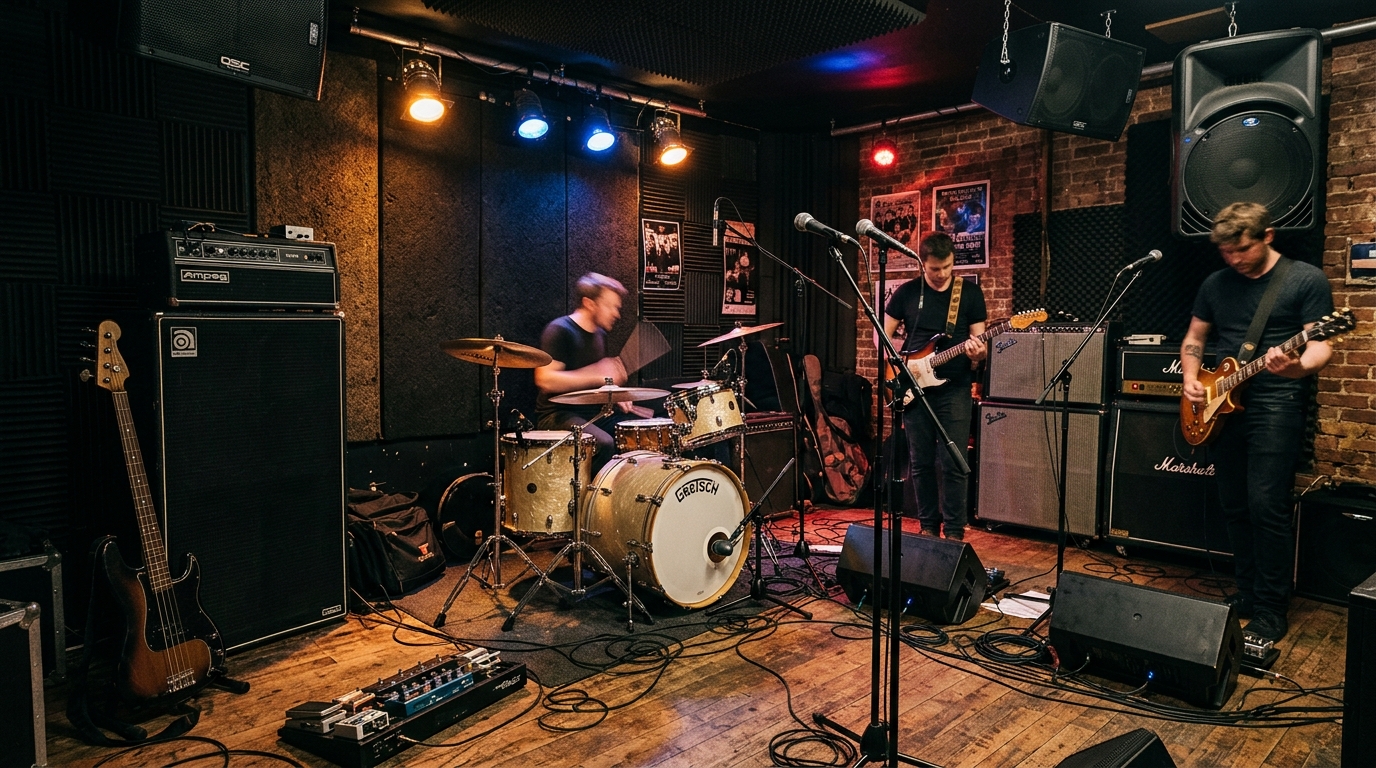 New Imp Studios: Nelson’s New Rehearsal Space Wants Bands to Practise the Show, Not Just the Set